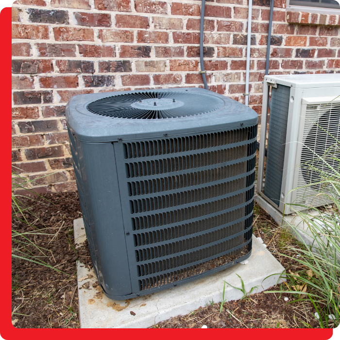 an outdoor ac unit