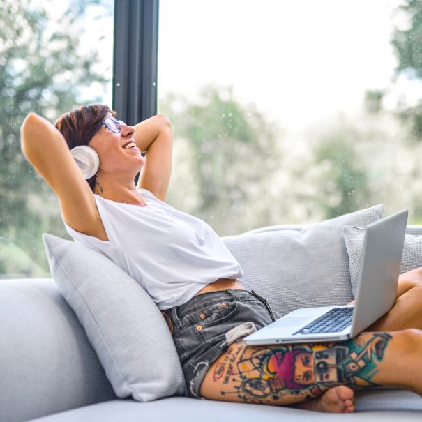 Enjoying comfortable indoor environment